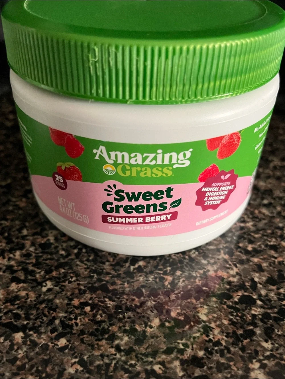 Sweet Greens Summer Berry - Berry Green Powder